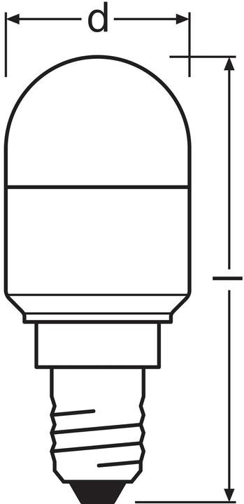 Actual product image Osram Illuminant (E14, 3.30 W, 201 lm, 1 x, F)