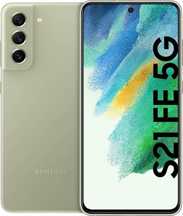 Produktbild Samsung Galaxy S21 FE 5G EU (256 GB, Olive, 6.40", Hybrid Dual SIM, 12 Mpx, 5G)