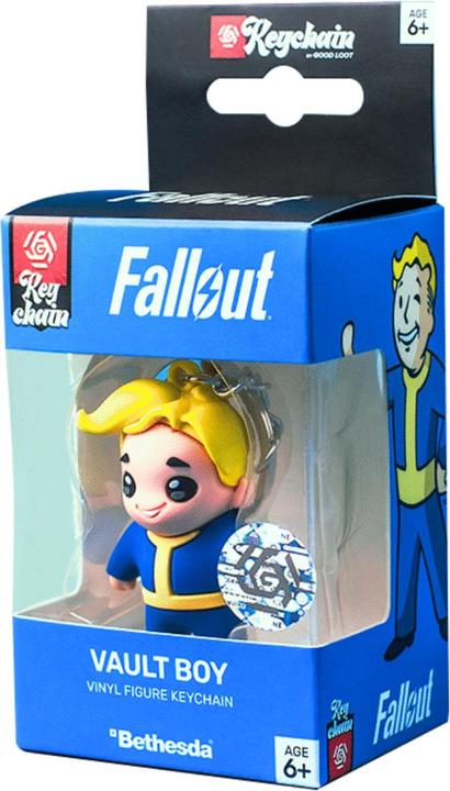 Actual product image Good Loot Fallout Vault Boy 3D Keychain