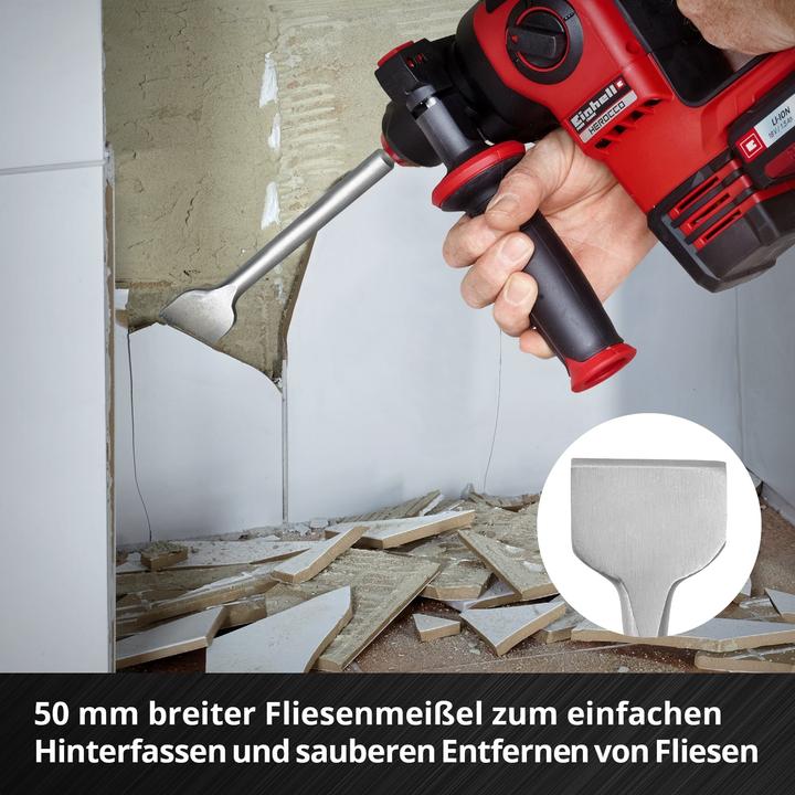 Image du produit Einhell Jeu de burins SDS-Plus 247205, 250 mm, 4 pièces