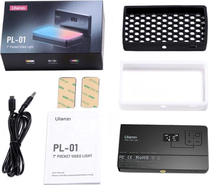 Actual product image Ulanzi LT002 (Video light)