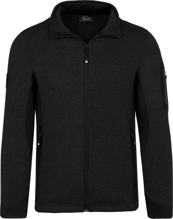 Normani Herren Strick-Fleecejacke Wapusk