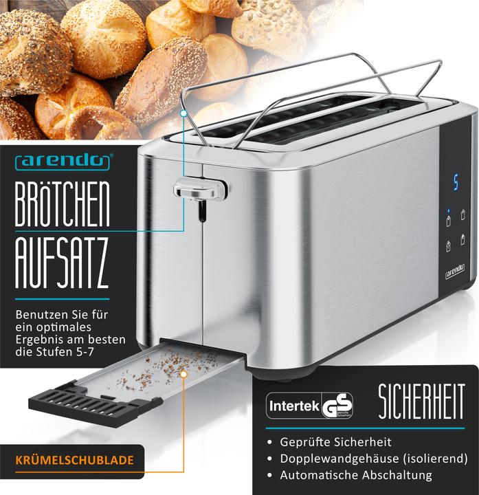 Produktbild Arendo Langschlitz Toaster