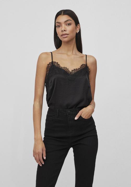 Actual product image Vila Lace trimmed strap top (36)