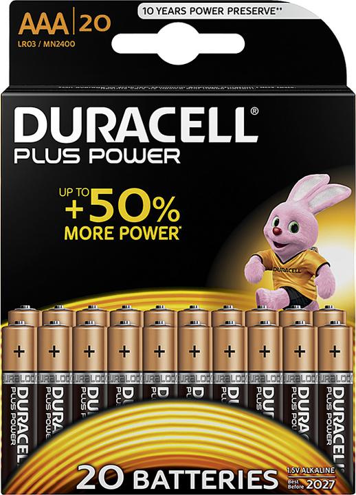 Actual product image Duracell Plus (40 pcs., AAA)