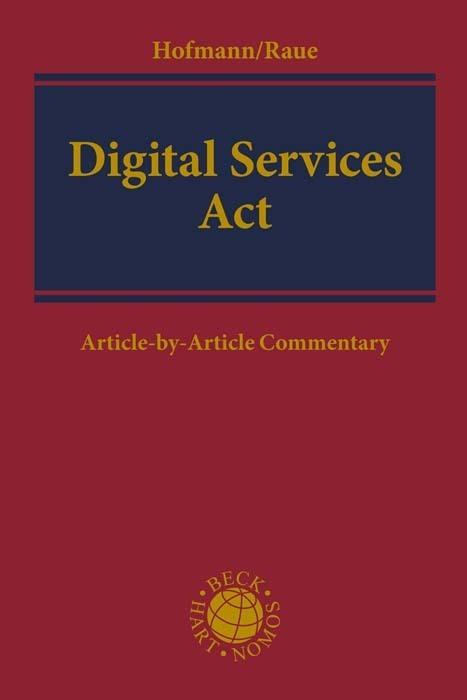 Actual product image Hofmann:Digital Services Act (English, Franz Hofmann, Benjamin Raue, 2024)