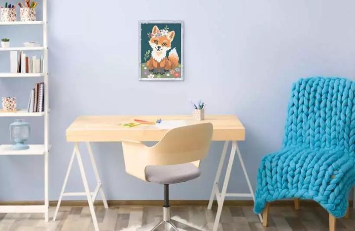Produktbild Ravensburger Malen nach Zahlen 23765 - Blumiger Fuchs - Kinder ab 9 Jahren