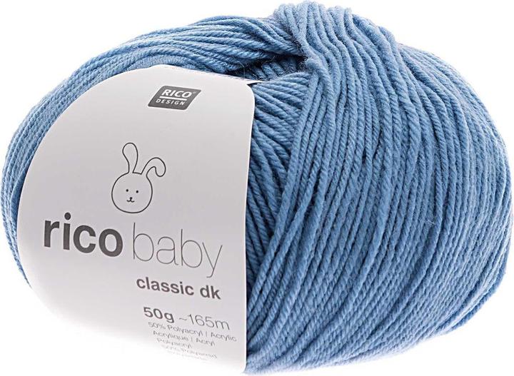 Produktbild Rico Design Wolle Baby Classic DK 50 g Hellblau (165 m)