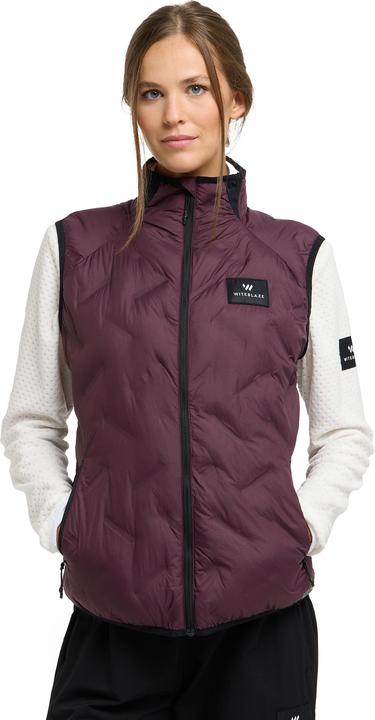 Actual product image Witeblaze AMITA Ladies" vest padded dark aubergine L (L)