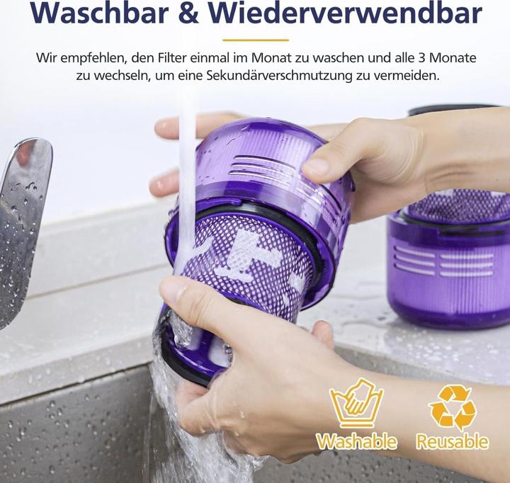 Image du produit Plutoos Filtre de rechange pour Dyson V12 Detect Slim Absolute/Total Clean/Extra/Fluf