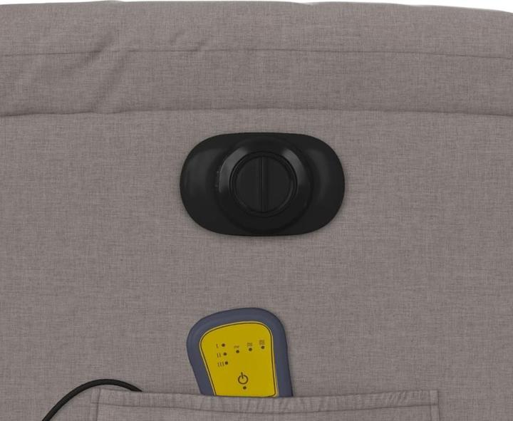Produktbild VidaXL Massagesessel Fernsehsessel Relaxsessel Sessel Elektrisch Taupe Stoff