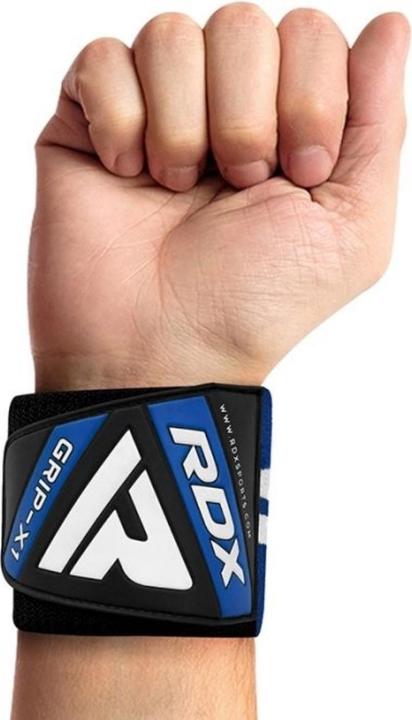Actual product image Rdx Gym Wrist Wrap W4 Blue 36-L