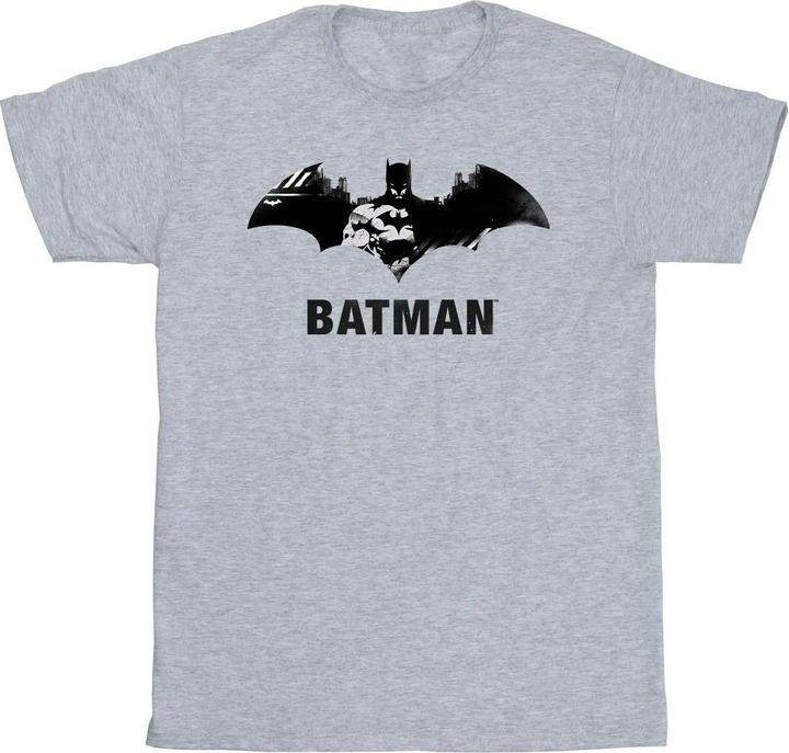 Batman Black Stare Logo TShirt Jungen