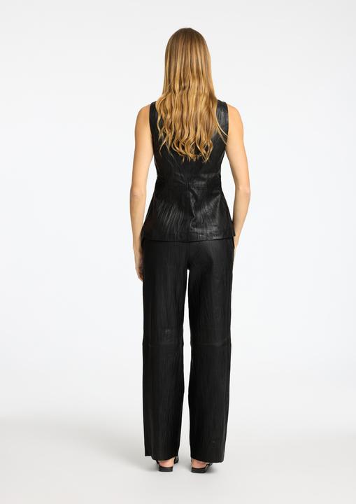 Immagine prodotto Selected Femme Pantaloni in pelle a vita media (36)