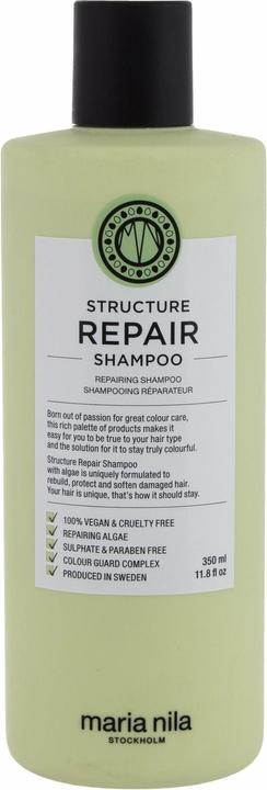 Maria Nila Shampoo di riparazione della struttura (350 ml, Shampoo liquido)