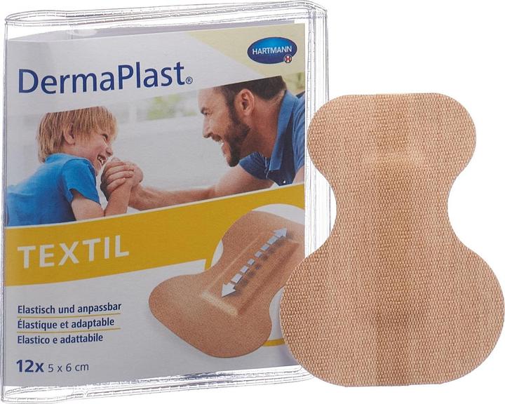 Produktbild DermaPlast Textil Pflaster (12 x)