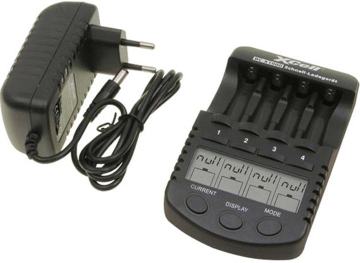 Produktbild XCell Schnell-Ladegerät BC-X1000 Digital LCD (2 Stk., AA, AAA, Ladegerät ohne Akku)