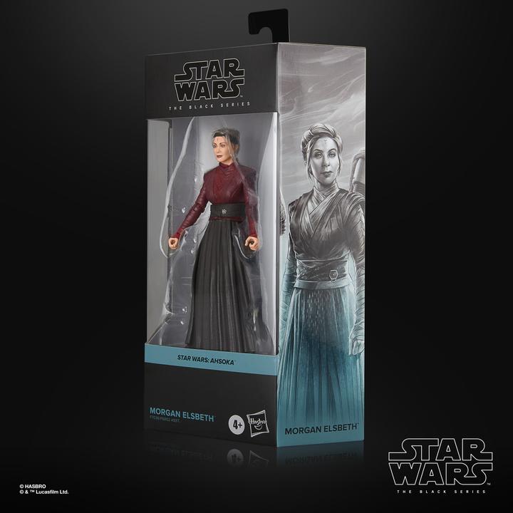 Actual product image Hasbro Star Wars: Ahsoka Black Series Action Figure Morgan Elsbeth 15 cm