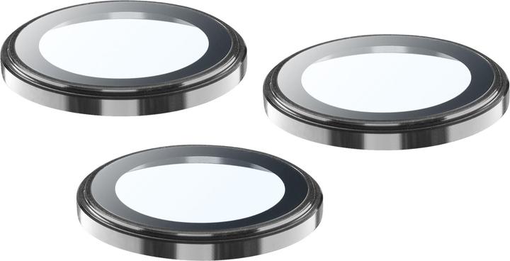 Actual product image Cellularline Camera Lens Ring - iPhone 16 Pro / 16 Pro Max Tempered glass for camera protection (1 Piece, Apple iPhone 16 Pro Max, Apple iPhone 16 Pro)