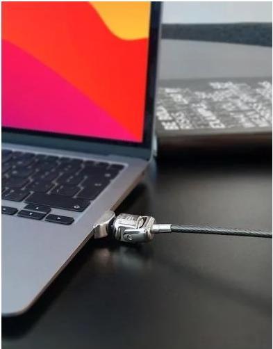 Produktbild Maclocks Ledge adapter for 2021 M1 MacBook Pro 14" + Keyed Cable Lock (ETA April 1st)