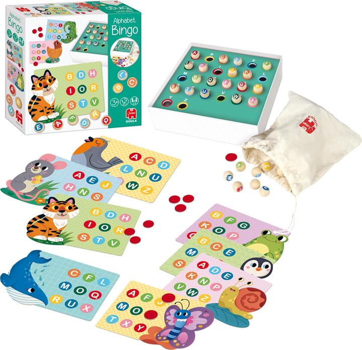 Productafbeelding Goula Alfabet Bingo (Duits, Frans, Italiaans)