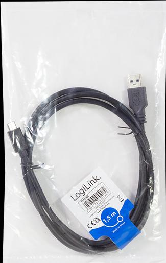 Produktbild LogiLink USB A – USB C (2 m, USB 3.0)