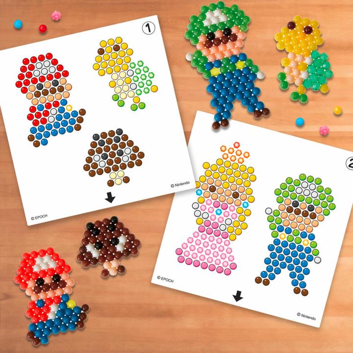 Actual product image Aquabeads Star Beads Super Mario