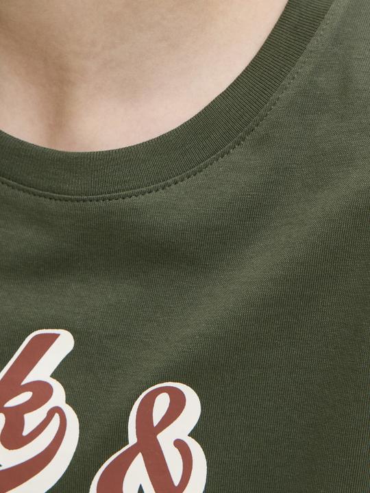 Actual product image Jack & Jones Jjelogo Tee Ss Oneck 2 Col Aw25 Noos Jnr (164)