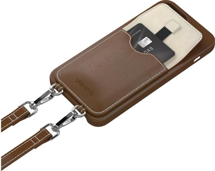 Produktbild Urbany's Necklace Case Handekette+ iPhone 15 Plus Espresso Martini (Apple iPhone 15 Plus)