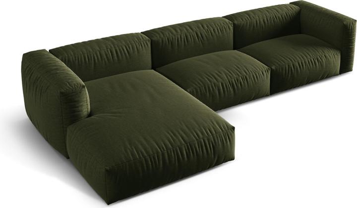 Actual product image Micadoni Modular Left Corner Sofa, "Martina", 3 Seats, 332x176x75 Made in Europe (Corner sofa)