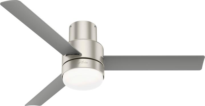 Produktbild Hunter Fans Deckenventilator Gilmour Nickel mit Licht (41 dB)