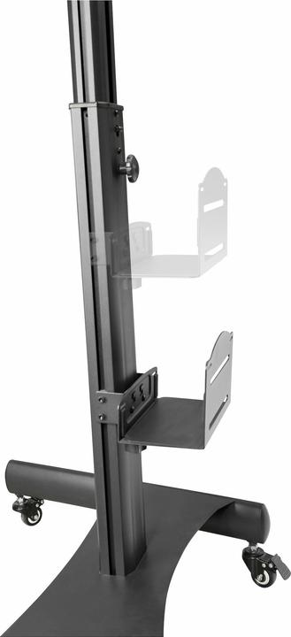 Actual product image StarTech com Pupitre de Travail Mobile avec Support Écran - Support pour Tour PC et Clavier - Chario (Table)