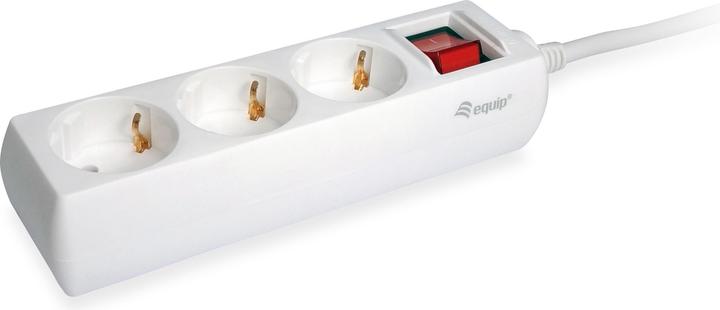 Actual product image equip Power strip (3 x, CEE 7/3, 1.50 m)