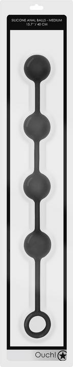 Image du produit Ouch! Boules anales en silicone - Medium