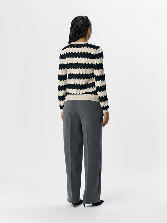Actual product image Object Gestreifter Strickpullover (S)