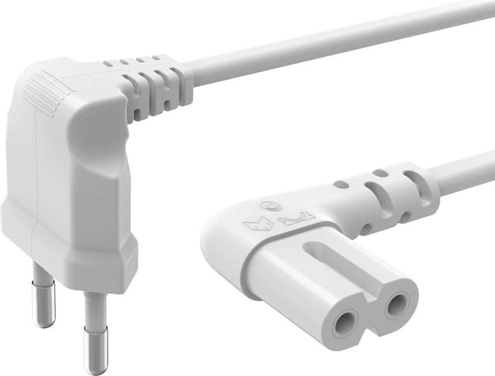 Produktbild Hama 00221102 Strom Netzkabel Weiss 5 m (5 m)
