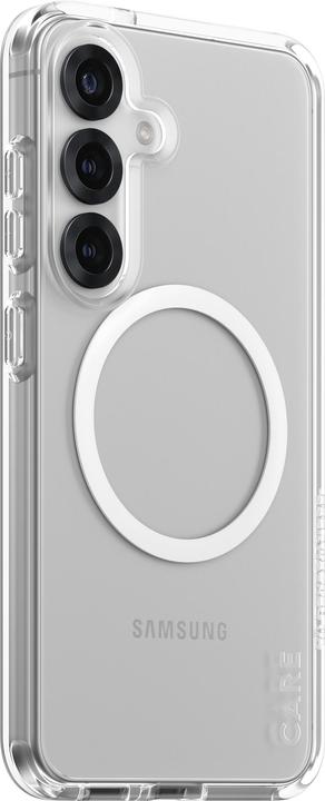 Produktbild PanzerGlass CARE by ® Flagship Case Transparent Urban Combat m. Weiss Qi Compatible Samsung Galaxy S (Samsung Galaxy S25)