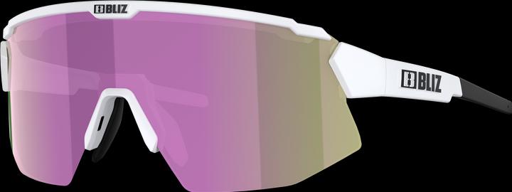 Actual product image Bliz Breeze Small (matt white, Clear, Brown w Rose Multi)