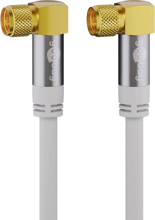 Goobay SAT Anschlusskabel (135 dB, SAT Kabel)