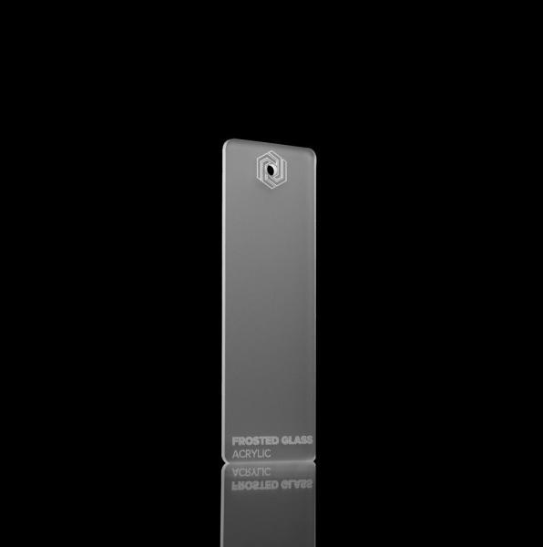 Actual product image flux Acrylic glass panel - HEXA - Frosted Glass (41 cm, 73 cm)