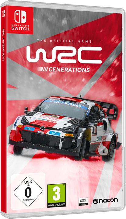 Produktbild Nacon Gaming WRC Generations (Switch, DE, FR)