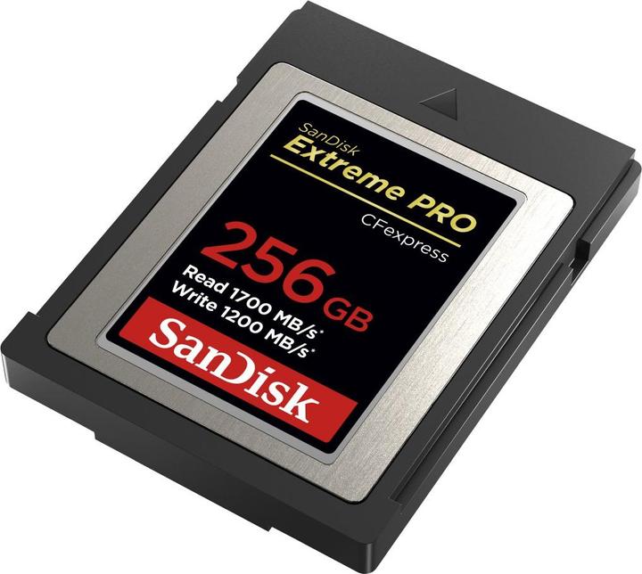 Actual product image SanDisk Extreme Pro (256 GB, CFexpress type B)
