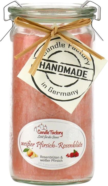 Produktbild Candle Factory Weisser Pfirsich - Rosenblüte (550 g)