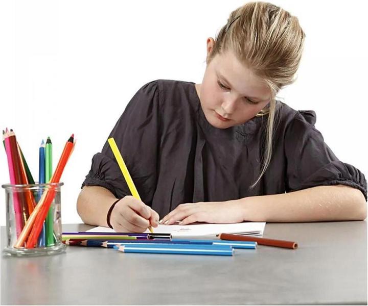 Image du produit Creativ Company Crayons de couleur Jumbo 12 x 12 pièces Multicolores (Multicolore, 144 x)