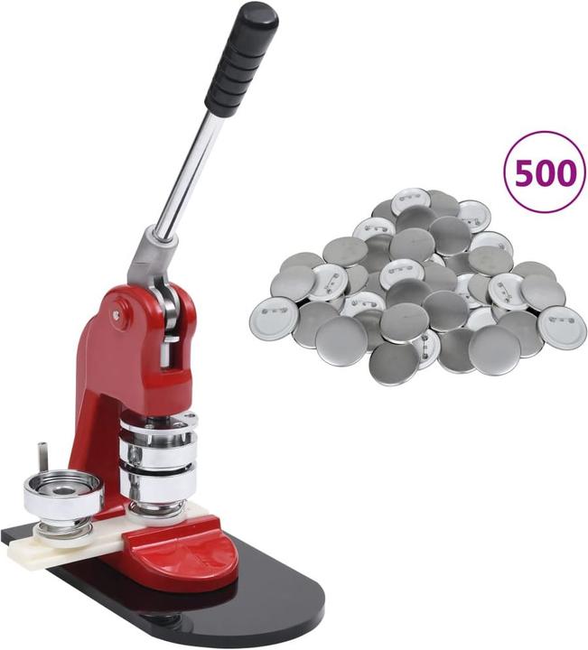Produktbild Diverse Hardware Buttonmaschine mit 500 Button-Teilen