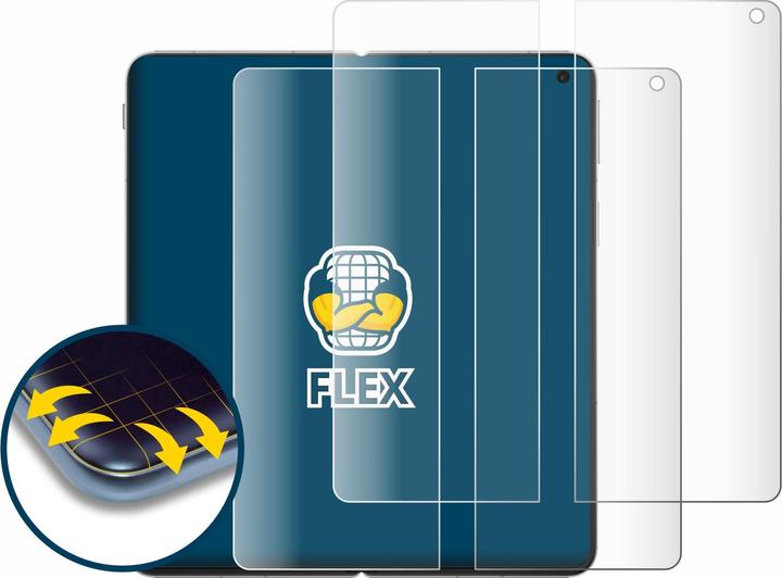 Productafbeelding BROTECT Fullscreen Schutzfolie Displayschutz Folie Klar Transparent (2 Stuk, Oppo Find N)
