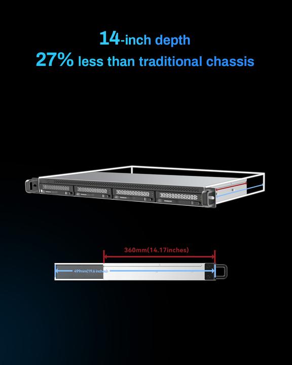 Productafbeelding Terramaster SMB NAS 04Bay U4-500