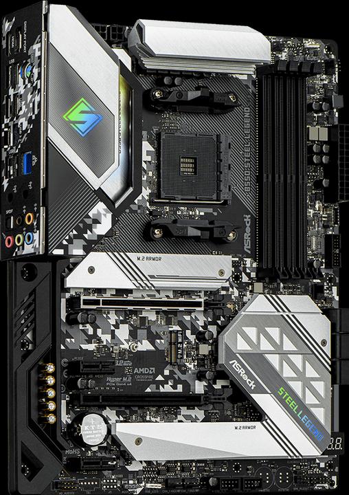 Produktbild AsRock B550 Steel Legend (AM4, AMD B550, ATX)