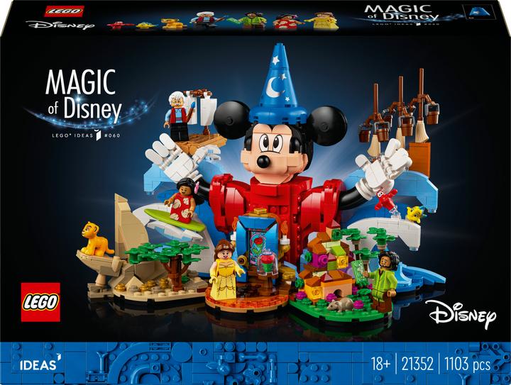 Image du produit LEGO Magie Disney (21352, LEGO Ideas, LEGO difficiles à trouver)
