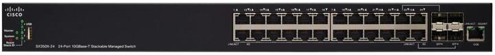Image du produit Cisco Switch SX350X-24-K9-EU 24 Port (24 Ports)